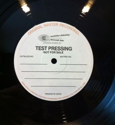 MFSL  LP  KING CRIMSON   TEST PRESSING   Court Of The Crimson King   Audiophile
