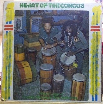  77 BLACKART REGGAE LP THE CONGOES HEART OF THE CONGOES painted 1st press        