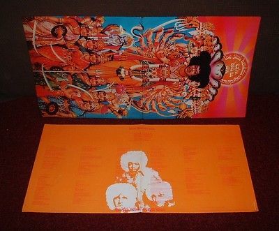 JIMI HENDRIX Axis Bold As Love LP 1967 TRACK MONO 1st Press   INSERT   SUPERB  