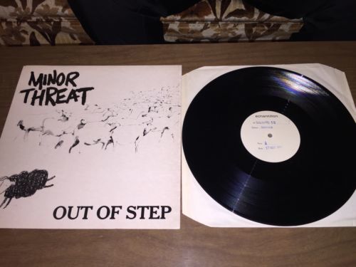 Minor Threat  Out Of Step  Lp 12  Test Pressing Press Ssd Dischord