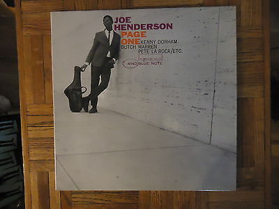 Joe Henderson Page One Blue Note Label Mono LP