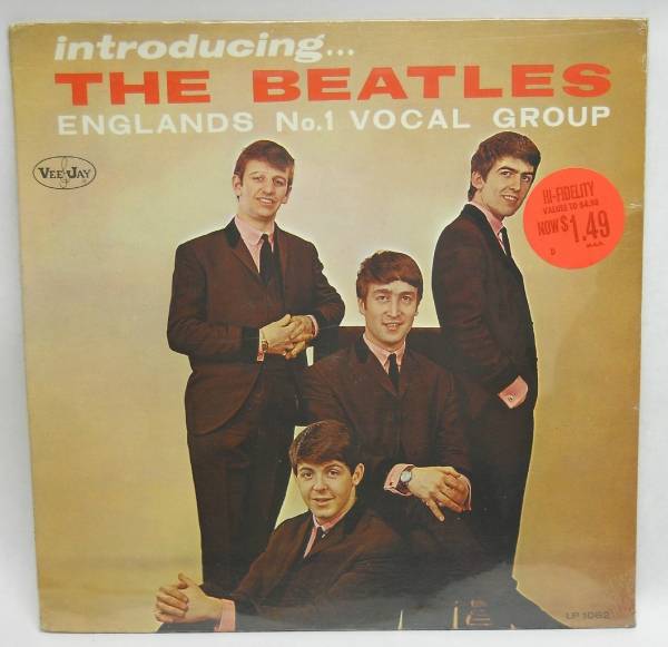 Introducing The BEATLES VEE JAY Records FACTORY SEALED original 1964 mono VJ LP 