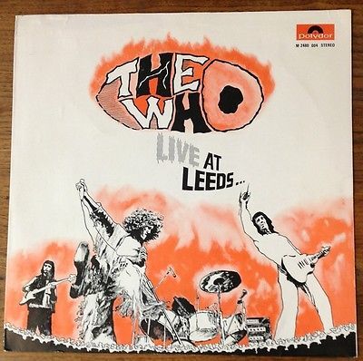 The Who  Live at Leeds  Mega Rare India Only Vinyl 12  LP NM Gorgeous 