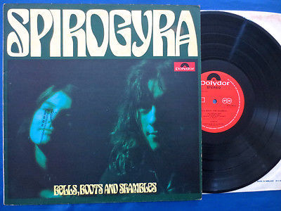 SPIROGYRA BELLS BOOTS AND SHAMBLES  MEGA RARE ORIGINAL UK POLYDOR LP 1973