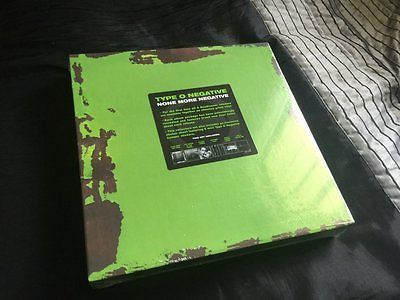 Type O Negative   None More Negative Vinyl LP Box Set rare promo SEALED