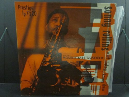 SONNY ROLLINS W  Modern Jazz Quartet LP Original DEEP GROOVE Prestige RARE MONO