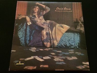 DAVID BOWIE the man who sold the world LP  71 UK MERCURY 6338 041 dress cover M 