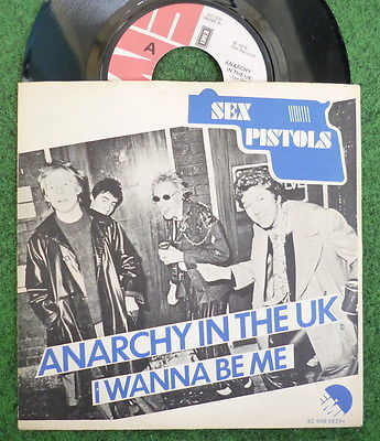 SEX PISTOLS 7        Anarchy 1976 WITHDRAWN AFTER 2 WEEKS original DUTCH pressing PUNK