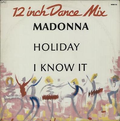 Madonna Holiday South African 12  vinyl single record  Maxi  WBM53 SIRE 1983
