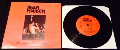 Iron Maiden 7  single The Soundhouse tapes 100  Original Rock hard 1st press 