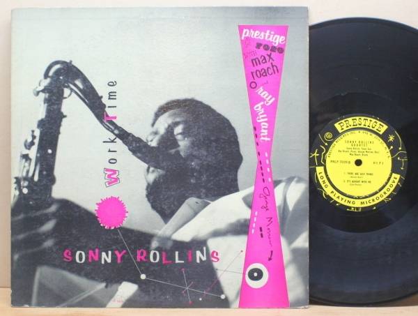 Sonny Rollins Work Time Prestige LP Mono PRLP 7020 NYC