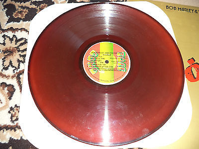 BOB MARLEY   THE WAILERS EXODUS RED ORANGE VINYL LP RECORD ULTRA RARE JAMAICA