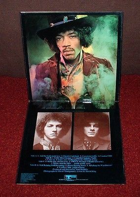 JIMI HENDRIX Electric Ladyland D LP 1968 TRACK 1st Press   BLUE TEXT COVER    