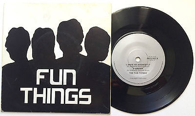  FUN THINGS   ORIGINAL 1980 AUSSIE PUNK 7  EP 1ST PRESS KBD RARE
