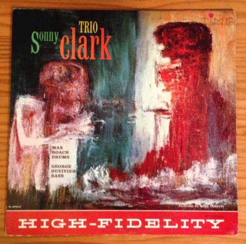 Sonny Clark Trio ORIGINAL 1st Press Time Records T 70010 1960 RARE JAZZ LP vinyl