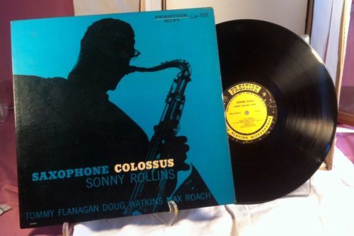     Saxophone Colossus Sonny Rollins LP Prestige W  50th St Micro Groove