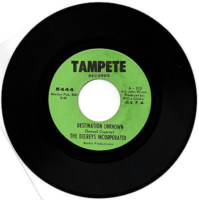 rare-northern-soul-the-delreys-incorporated-destination-unknown-7-inch