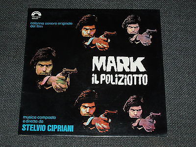 STELVIO CIPRIANI   Mark Il Poliziotto CINEVOX LP ITALIAN HOLY GRAIL SOUNDTRACK