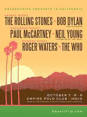  2  Desert Trip  General Admission 3 Day Pass with Shuttle Weekend 1   Oct 7 9