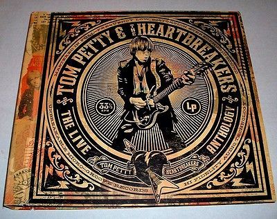 TOM PETTY AND THE HEARTBREAKERS THE LIVE ANTHOLOGY 7 VINYL DISCS LP SET 2009
