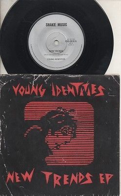 YOUNG IDENTITIES   JUST URBAIN   One Of The Rarest 1980 Aust Only 7  KBD Punk EP