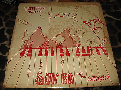SUN RA SUPER SONIC JAZZ 1ST SATURN 0216 PRESSING 1957 LTD 500 Ultra Rare LP  