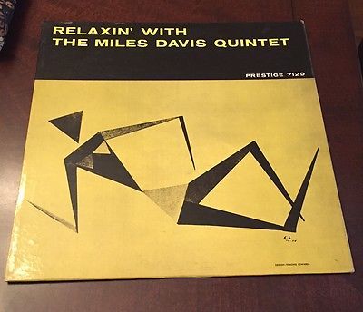 MILES DAVIS Relaxin  PRESTIGE 7129 W 50th RVG DG LP John Coltrane NM UNPLAYED 