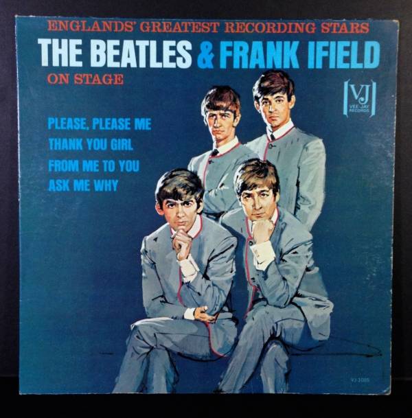 BEATLES   FRANK IFIELD On Stage LP Vee Jay PORTRAIT COVER VJ 1085 ORIGINAL