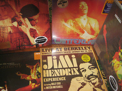 JIMI HENDRIX LIVE 12 CONCERT WINTERLAND WOODSTOCK 25 HEAVY 180 GRAM LP S  Sealed