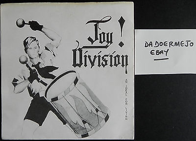Joy Division An Ideal for Living RARE ORIGINAL VYNIL 7   45 RPM