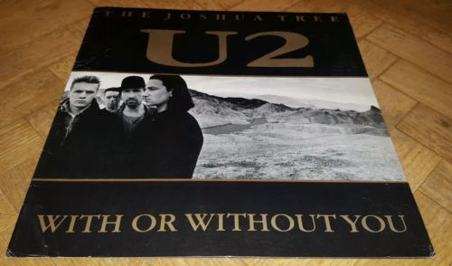 U2 1987 12         WITH OR WITHOUT YOU        ULTRA RARE SPANISH PROMO PACK