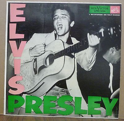ELVIS PRESLEY Self Titled ORIGINAL 1956 LP  RCA LPM 1254  MINT   