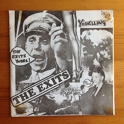 THE EXITS   Yodelling 7  EP   RARE UK Punk 1978 EX