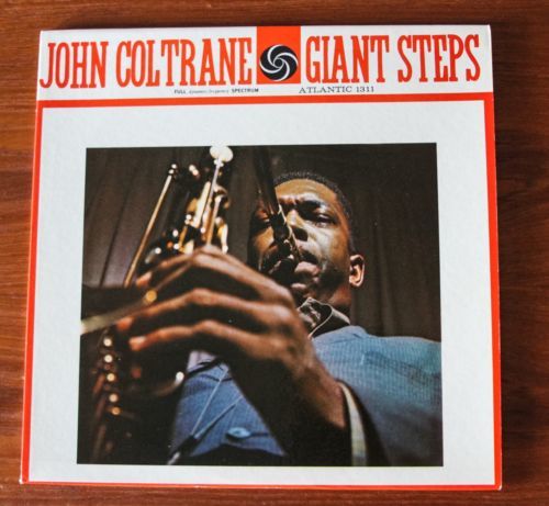 Original Black Label Mono Jazz LP John Coltrane Giant Steps Atlantic DG 33 1959