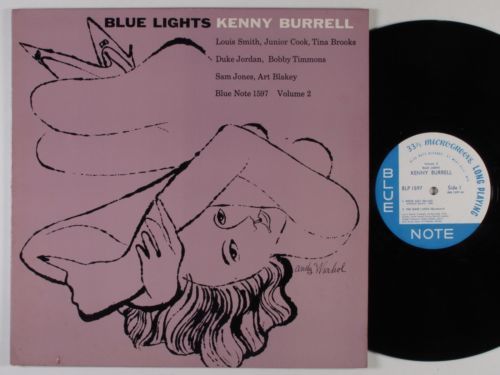 KENNY BURRELL Blue Lights Volume 2 BLUE NOTE 1597 LP VG  VG   mono W 63rd warhol