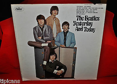 BEATLES VERY RARE EXC LP YESTERDAY   TODAY 1966 USA 1ST PRESS BUTCHER PASTEOVER