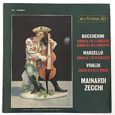 MAINARDI ZECCHI BOCCHERNI MARCELLO VIVALDI RCA ITALIANA ML 20224  I S R A E L LP