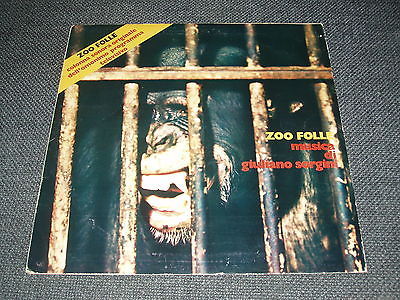 GIULIANO SORGINI   Zoo Folle RICORDI LP HOLY GRAIL ITALIAN SOUNDTRACK MONSTER  