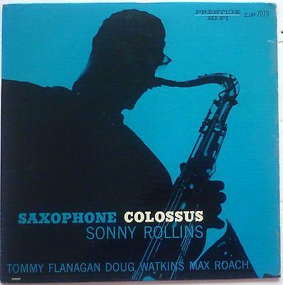 SONNY ROLLINS       SAXOPHONE COLOSSUS       1957 ORIGINAL LP PRESTIGE 7079 446W 50th NYC NM