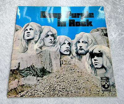  Deep Purple In Rock  LP    A   2   B   1  FIRST UK PRESSING 1970 UNPLAYED MINT 