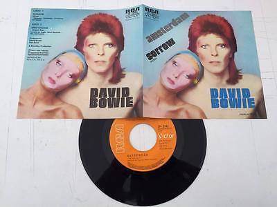 David Bowie MEXICAN HOLY GRAIL Sorrow SP 7  45 PS Latin America MEXICO Amsterdam