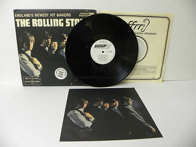 THE ROLLING STONES ENGLAND S NEWEST HIT MAKERS WLP PROMO MONO with Photo 1ST LP