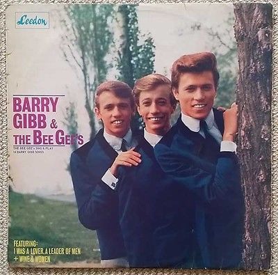 BARRY GIBB   THE BEE GEES SING   PLAY 14 BARRY GIBB SONGS LP MONO LEEDON 31801