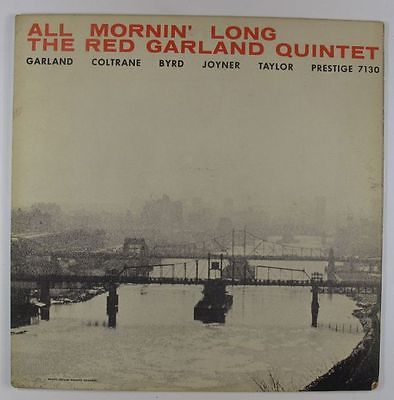 Red Garland   All Mornin  Long LP   Prestige PRLP 7130 Mono DG RVG W 50th VG  