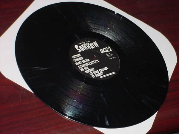 SAMHAIN   INITIUM LP   BLACK with WHITE STREAKS   OH SO RARE 15 Copies   MISFITS