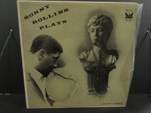 SONNY ROLLINS Plays LP Original DEEP GROOVE Period FLAT EDGE 1957 Mono Jazz
