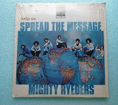  ORG MIGHTY RYEDERS HELP US SPREAD THE MESSAGE MOD SOUL BOOGIE LP SUN GLO MIAMI
