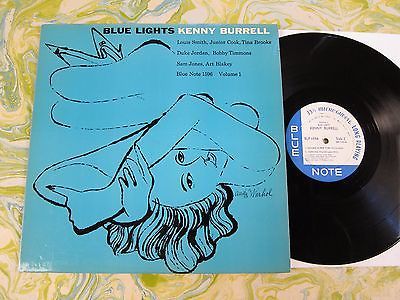 Kenny Burrell   Blue Lights Vol  1   Blue Note Jazz LP BLP 1596 47 W  63rd RVG 