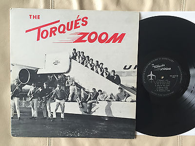 SCARCE  THE TORQUE S  ZOOM  LP 1964 PRIVATE RAW GARAGE PREP SURF ROCK FEW EXIST 