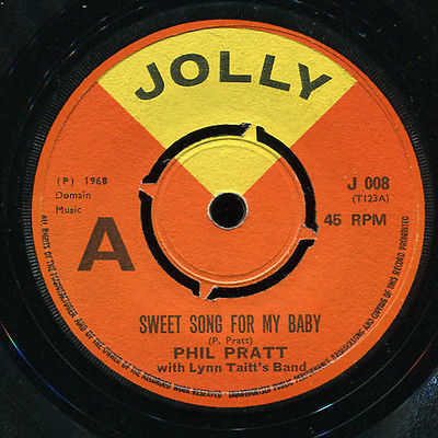 Phil Pratt   Sweet Song For My Baby UK Jolly 7  Listen 